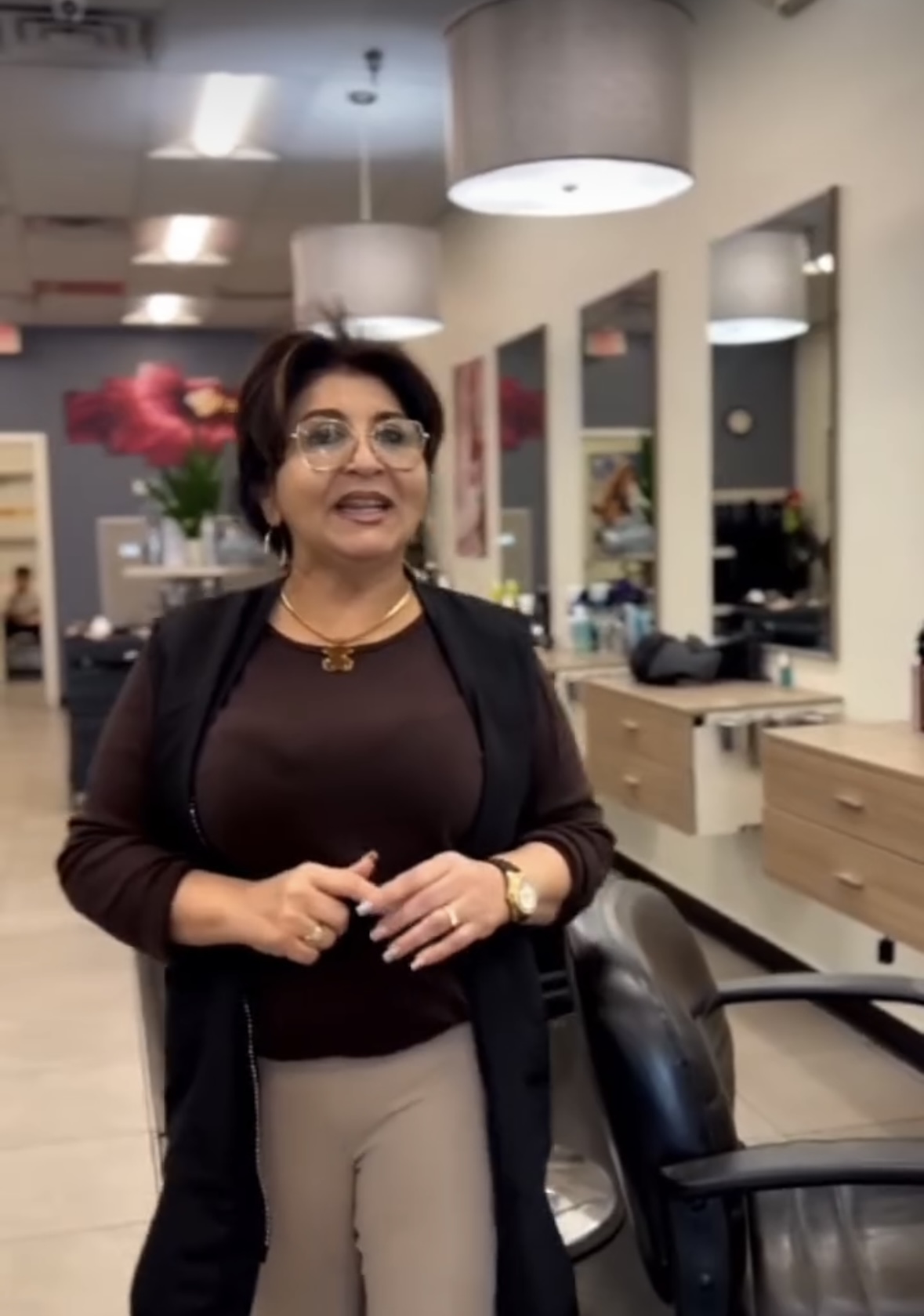 Retrato de Zulma Rodríguez, estilista